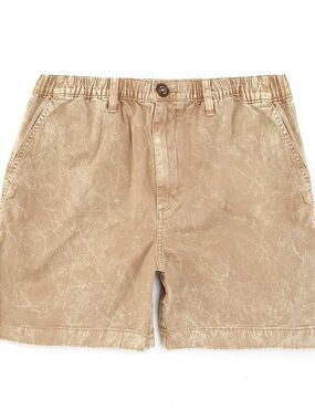 chubbies Washed Khaki Flat-Front Shorts 5.5” inseam - size Large